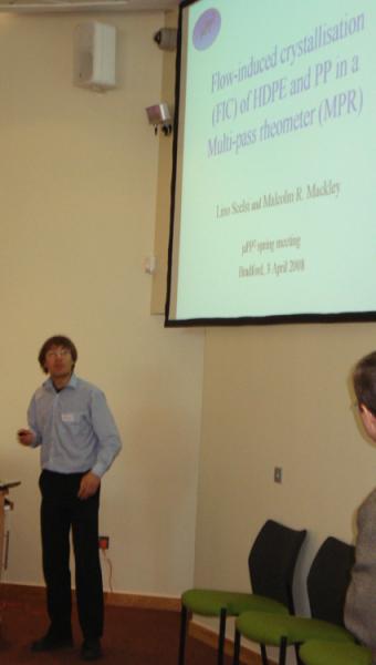 bradford lino Lino presenting his work at the Bradford muPP2 meeting