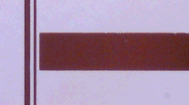 elec2flow Image of microfabricated gold electrodes