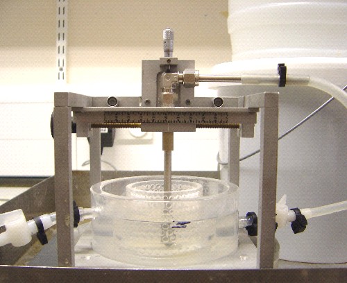 optical FDG with transparent base for microscopy