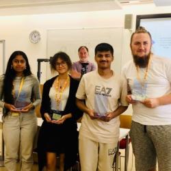 Sutton Trust summer school 2022 challenge student winners
